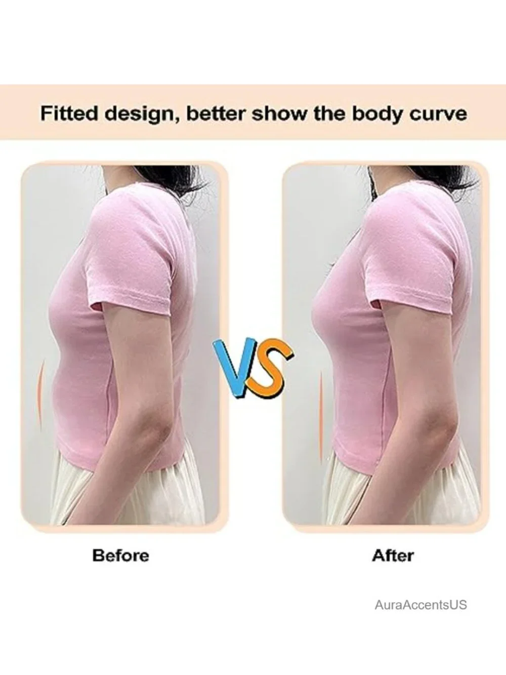 Women's Adjustable Elastic Belt Invisible Stretch Flat Buckle for Jeans Pants